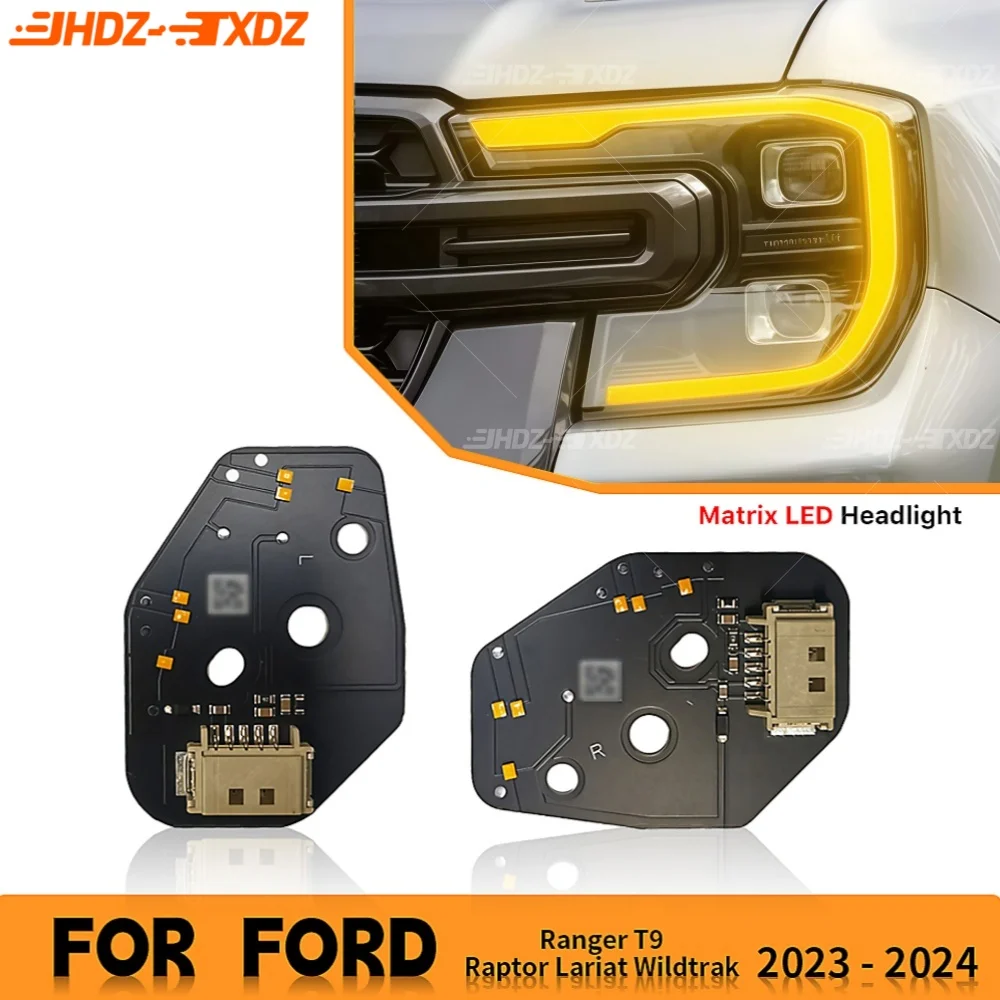 

DRL Board Lightsource Replace Unit For Ford Ranger T9 Raptor Lariat Wildtrak 2023+ Matrix LED Headlight Daytime Running Light