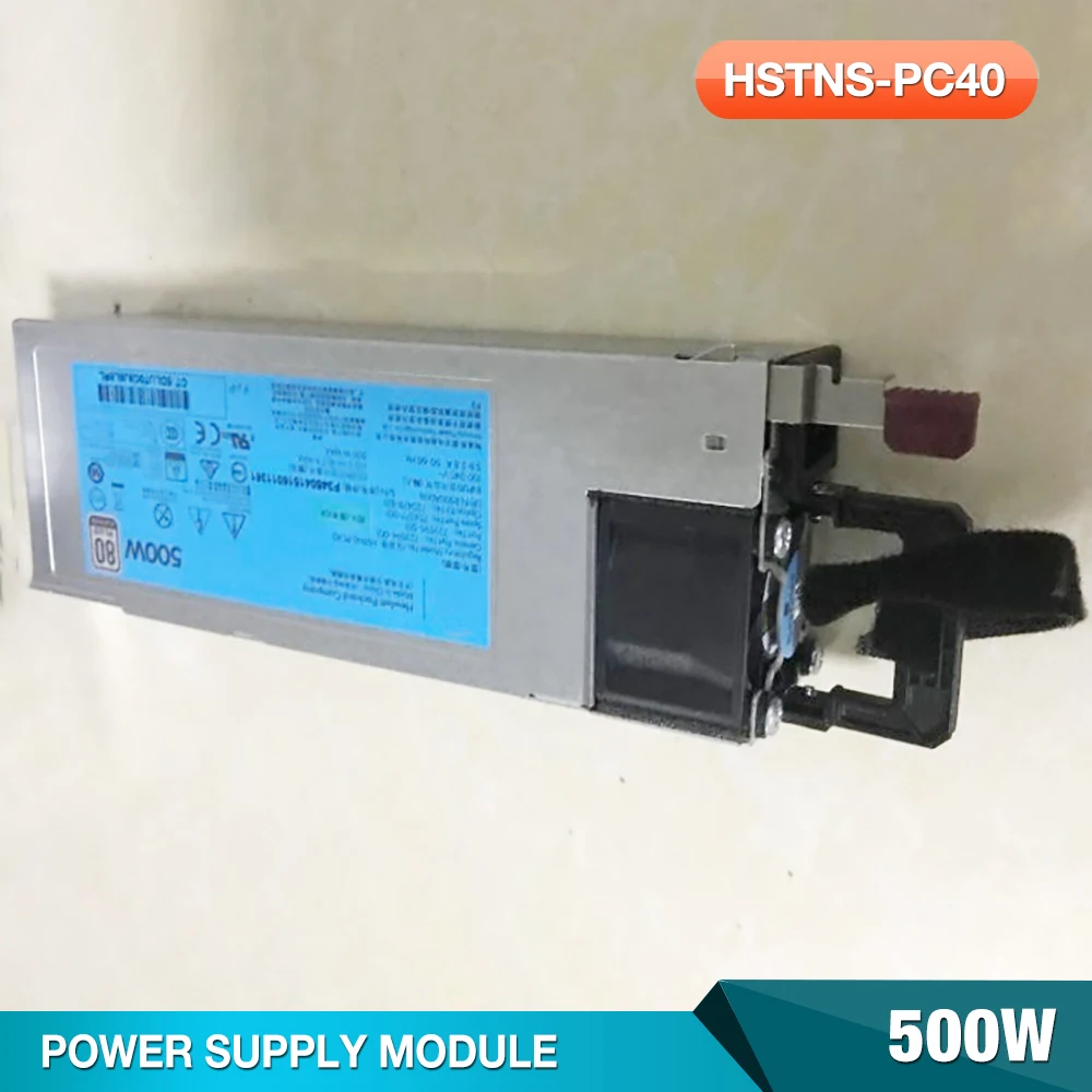 HSTNS-PC40 For HP DL360 380G9 Server Power Supply 720478-B21 723594-001 500W