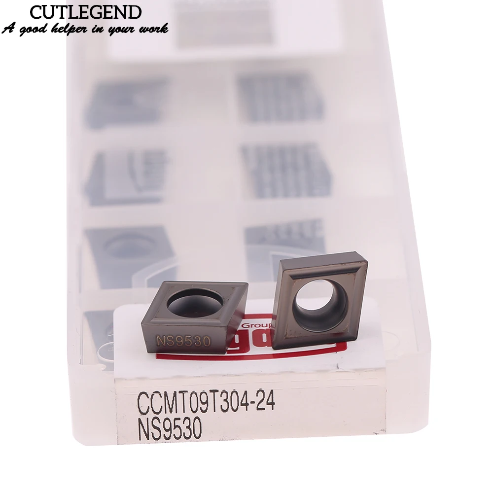 Tungaloy Carbide Turning Insere 100 Original Ccmt Ccmt09t304 Ccmt060204 Ccmt060202 Ccmt09t302 Ccmt09t308 ps Ns9530