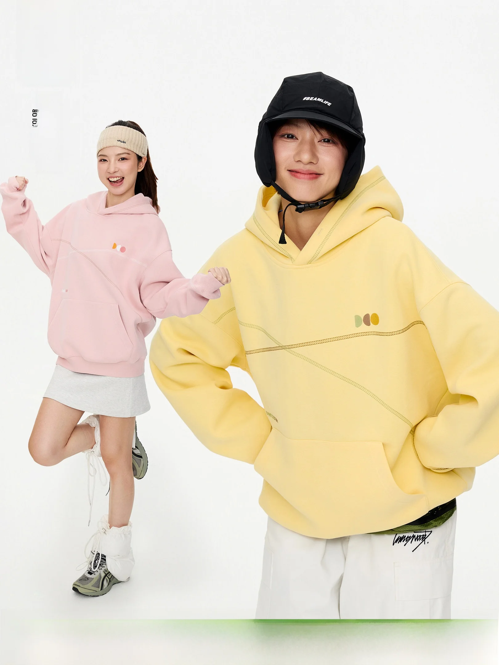 

Худи Owox Lazy Sle свободного кроя для пар, повседневная толстовка из смесового полиэстера и хлопка с длинным рукавом и капюшоном для весны и осени