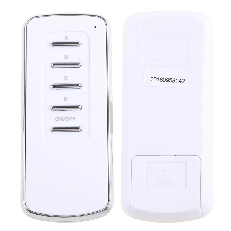 220V Digital Remote Control 4 Ways ON/OFF Controller For Light Lamp