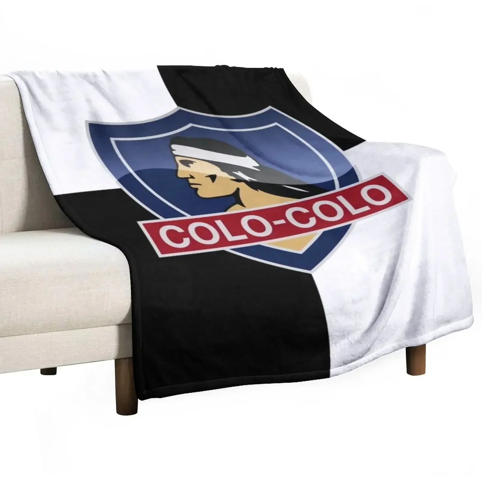 My City, My Colours, Colo Colo from Chile Throw Blanket Furrys Luxury Travel Sofa Quilt Hairys valentine gift ideas Blankets