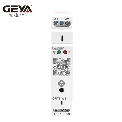 Imagen 2 del producto GEYA GRT8-WS WiFi relé de Control de tiempo TUYA WiFi interruptor de tiempo interruptor de Control remoto de hogar inteligente 16A AC/DC110-240V