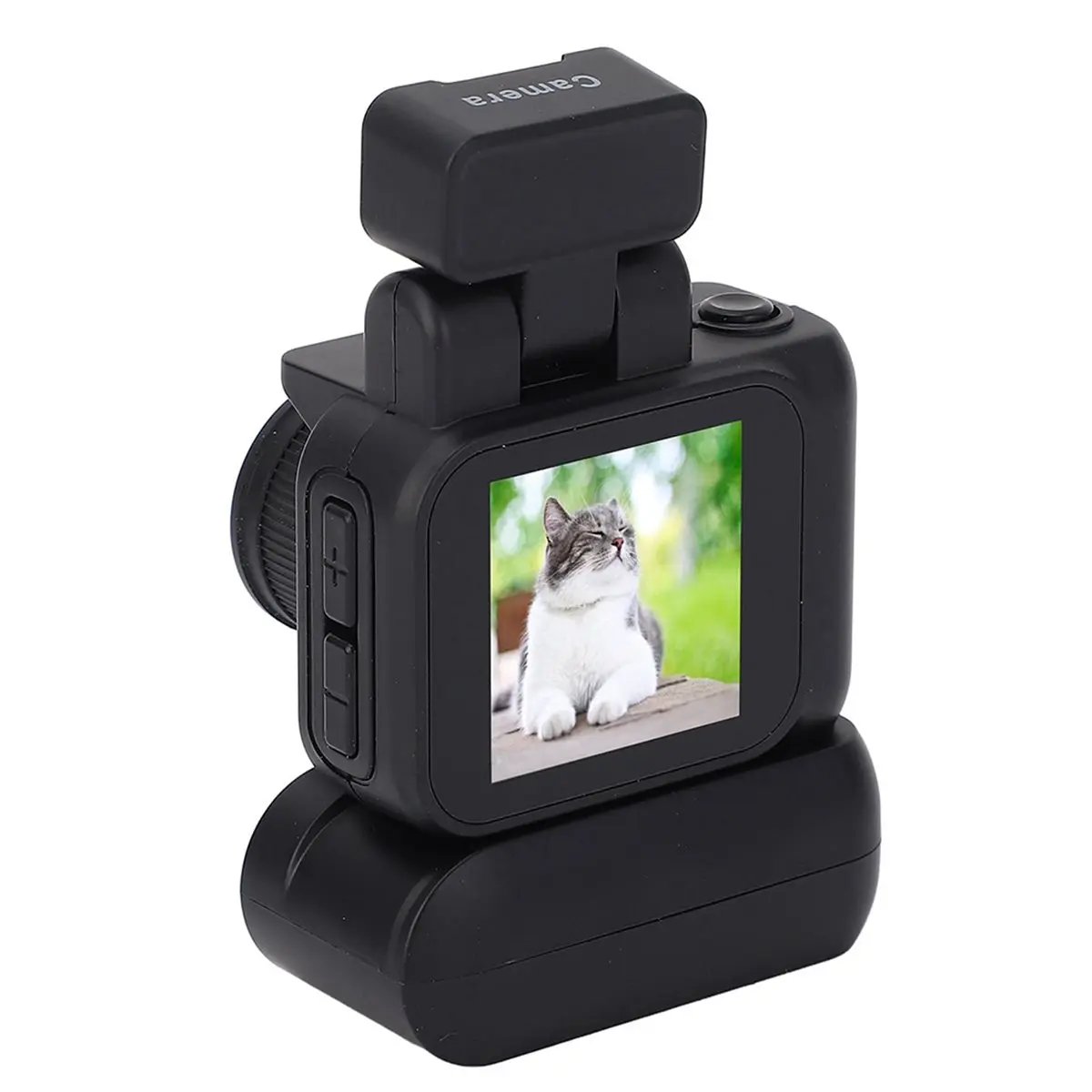 

Маленькая цифровая камера с LED-вспышкой, 1080P, винтажный дизайн, ЖК-экран, высококачественный сенсор