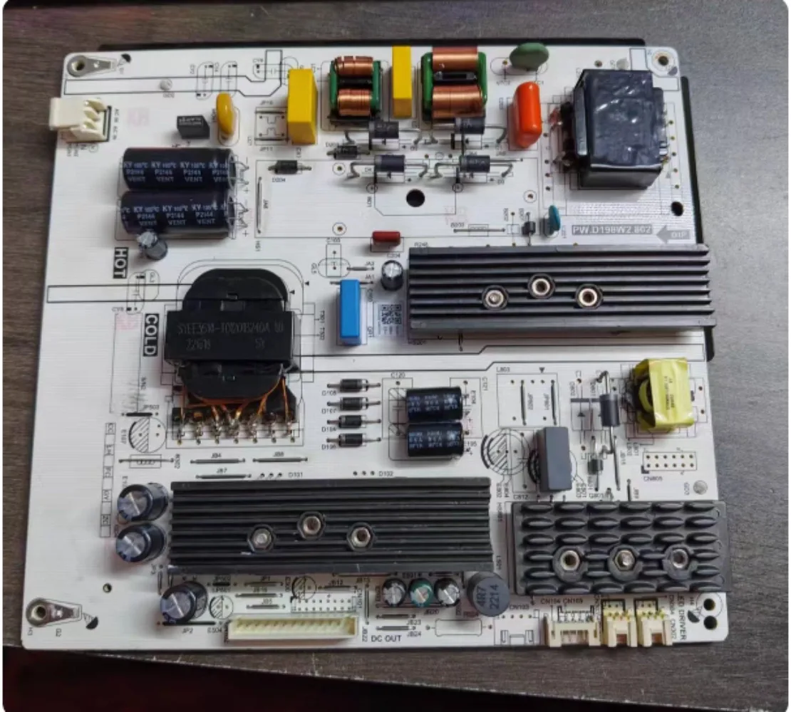 LCD Smart TV Power Supply Board PW.D198W2.802 Replacement Part