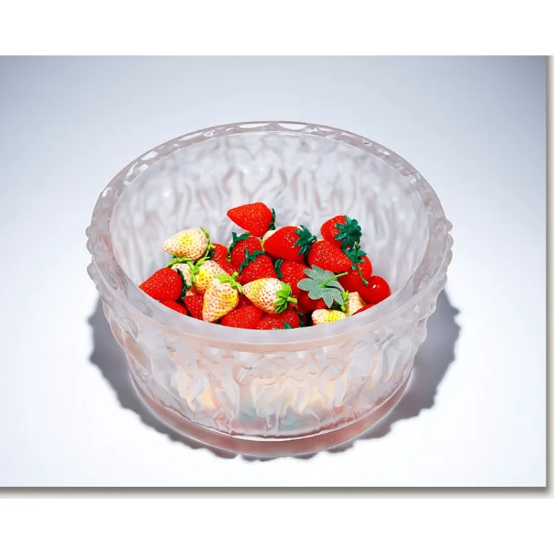 

Древняя глазурованная красивая женская тарелка с фруктами для гостиной, журнальный столик для дома, элитный орнамент для украшения дома