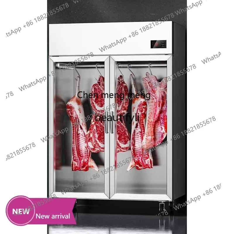 

x Commercial, fresh-keeping display cabinet, refrigerated fresh meat freezer, vertical frozen display cabinet X