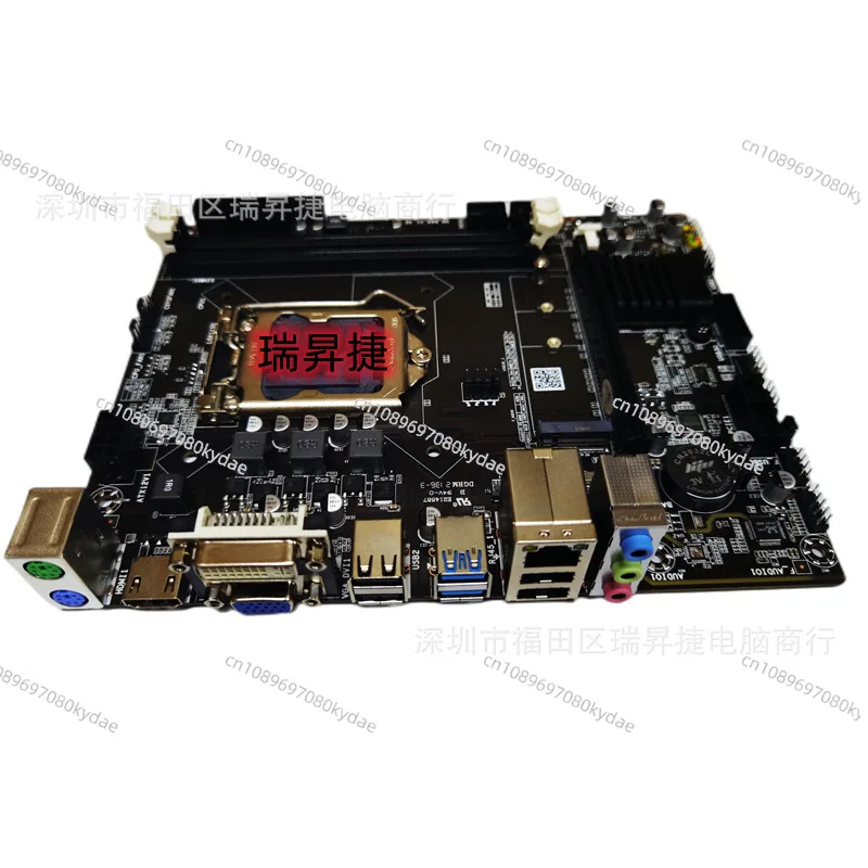 New B85 Desktop Computer with HDMI Interface Main Board LGA1150 Pins Support I3 I5CPU Set