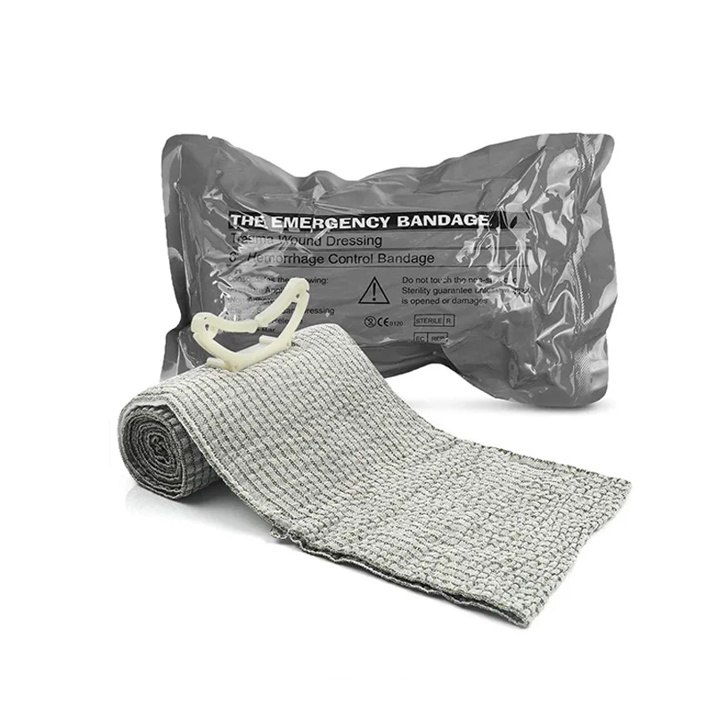 6/4 Inches Madicare Israeli Bandage Trauma Dressing First Aid Medical Compression Bandage Outdoor Emergency Bandage