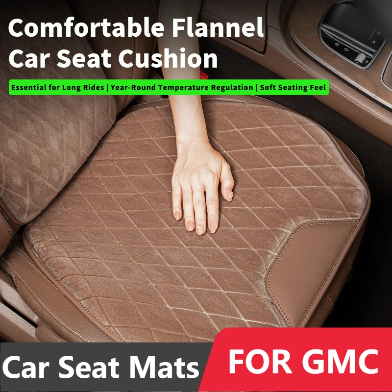 

Car Seat Mats For GMC YUKON TERRAIN ENVOY Flannel Back Seat Pad Protector Covers Cushion Accessories