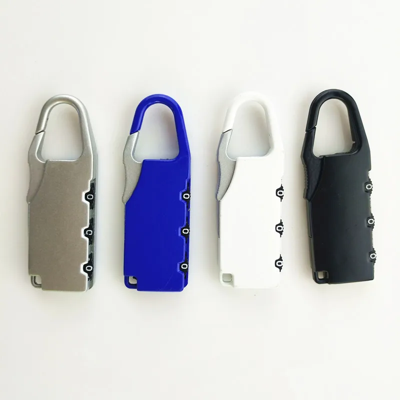 Alloy Combination Code Number Lock Padlock Luggage Lock for Zipper Bag Backpack Handbag Drawer Cabinet Luggage Lock Tools