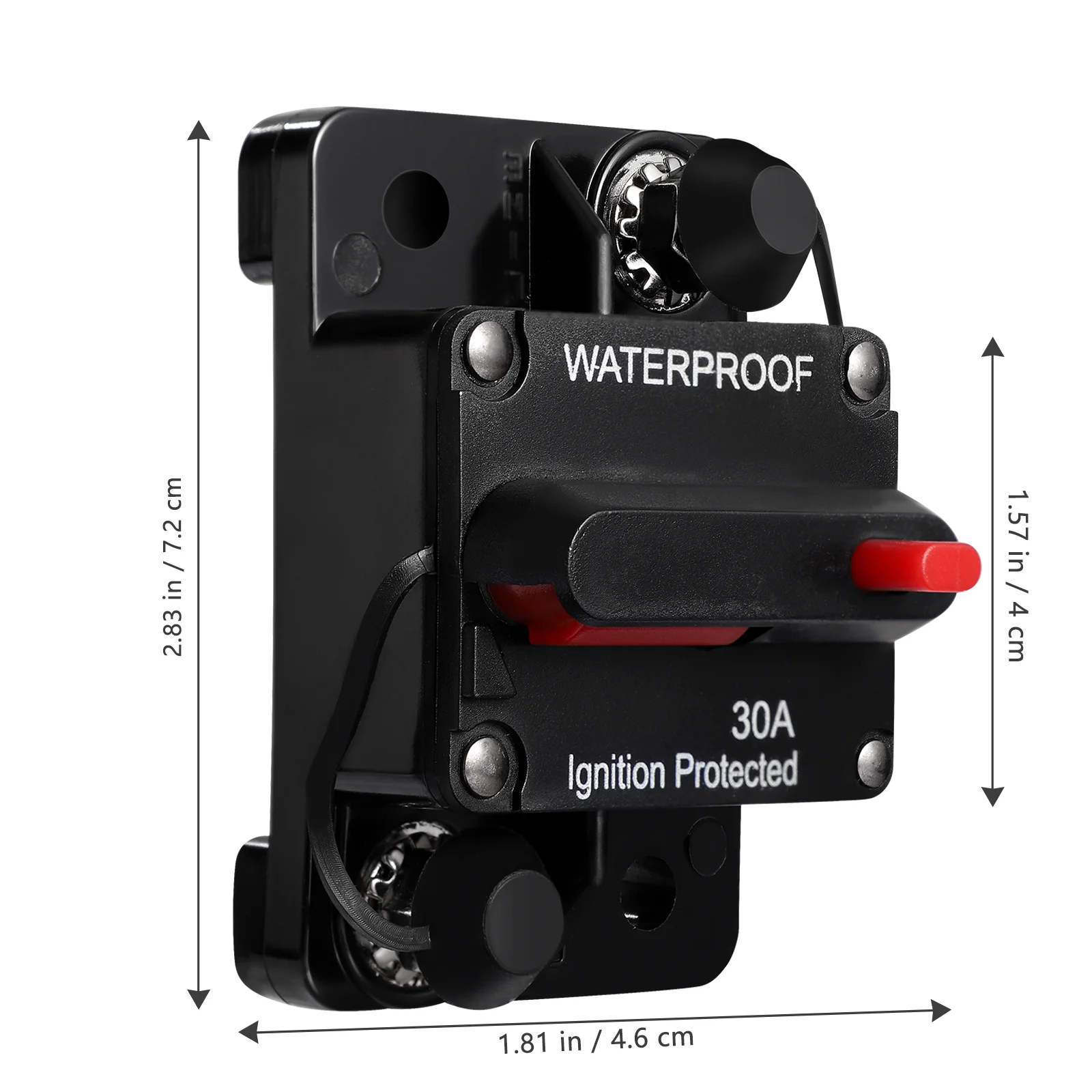 Inverter 12V~36V Circuit Breaker Water Proof Power 30Amp Automobile Manual Reset