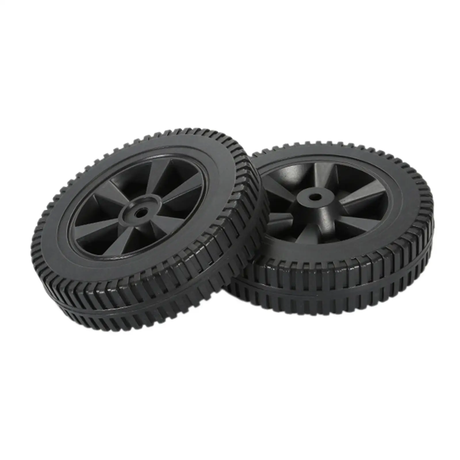 1 Pair BBQ Wheel Wheelbarrow Barbecue Accessories Universal Wheel