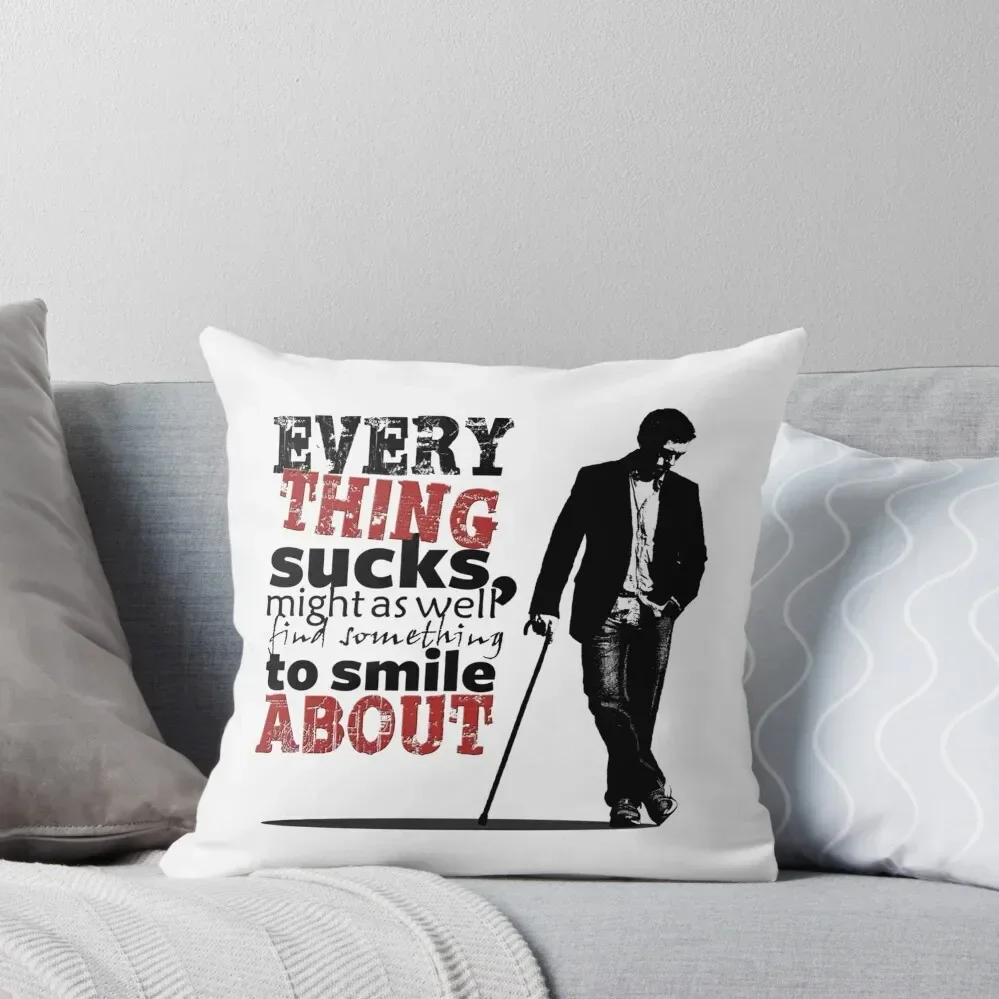 Everything sucks Throw Pillow Sofa Cover Christmas Pillows pillow