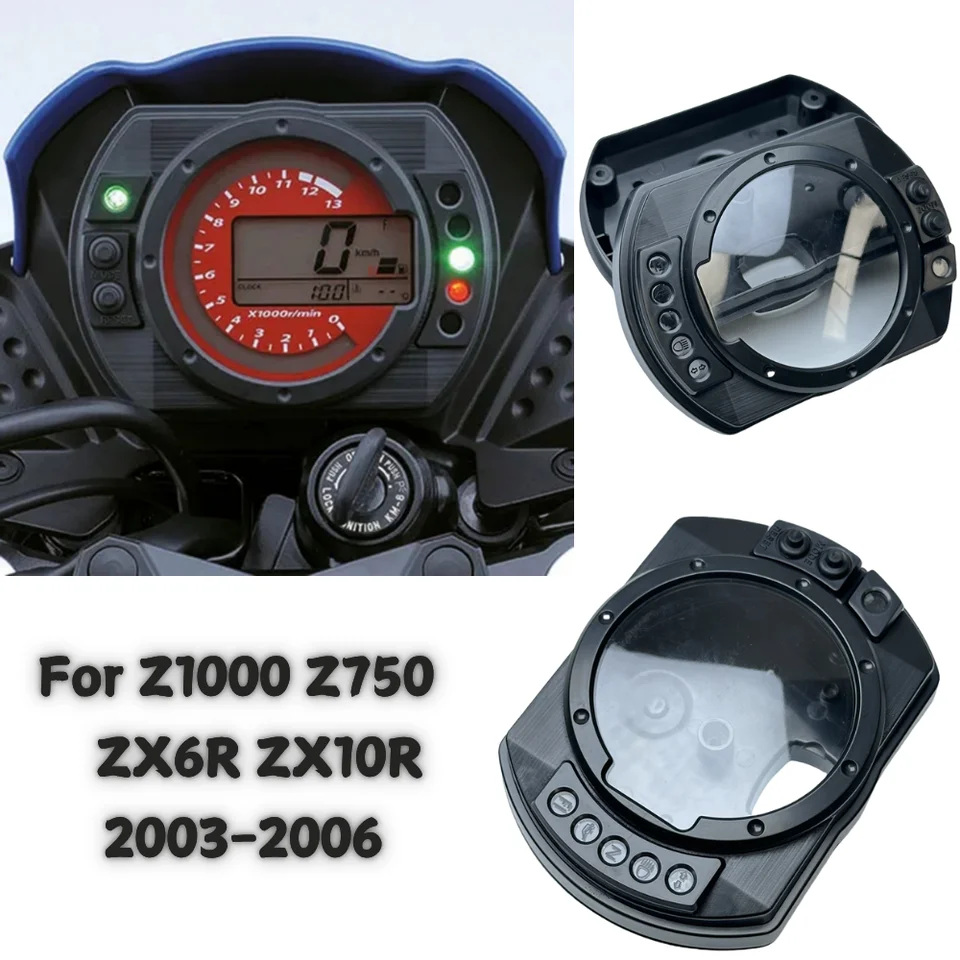 Motorcycle Speedometer Gauge Instrument Case Cover For Kawasaki ZX