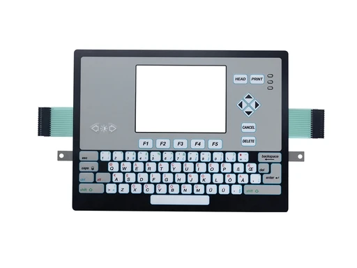 

399107 excel keyboard membrane use for Videojet 1510 1520 1530 1550 1610 1620 inkjet coding printer