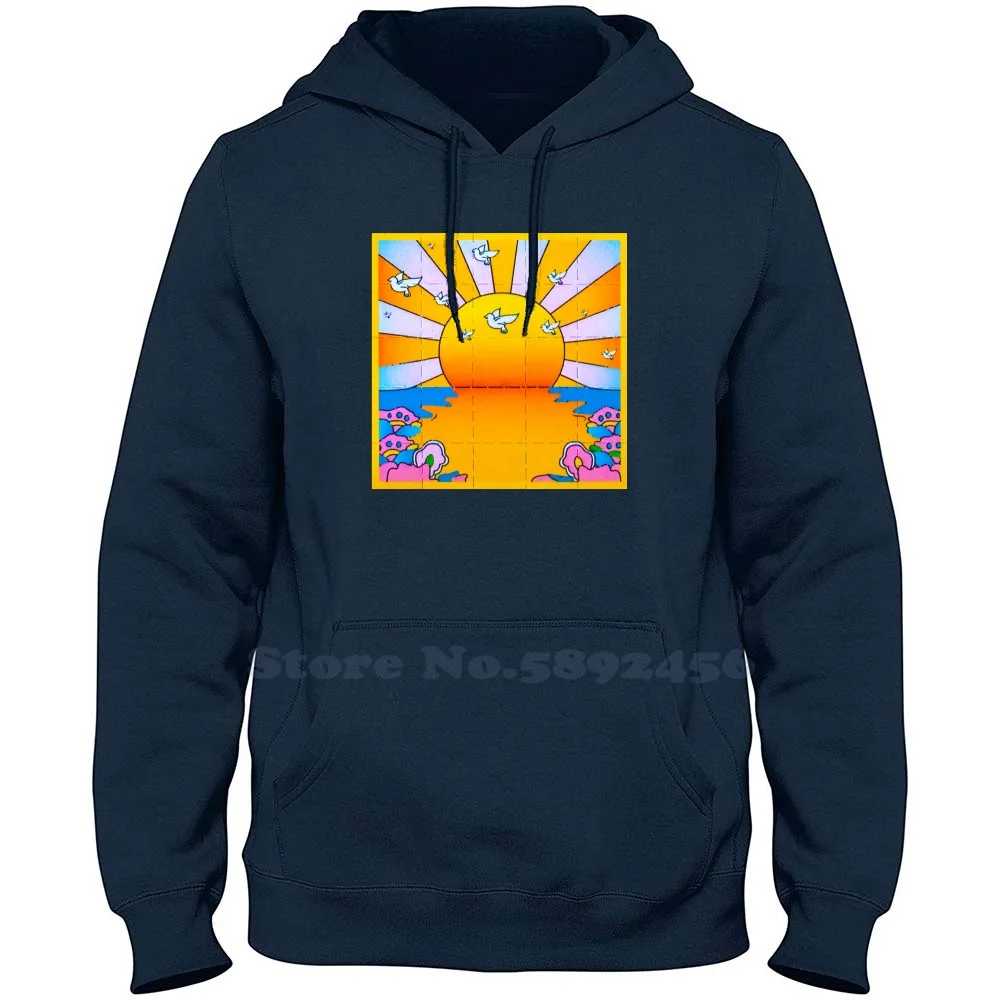 California Sunshine Blotter 100% Pure Cotton Hoodie Acid Trip Acid Tab Lsd Trip Lysergic Acid Diethylamide Blotter Paper Lsd