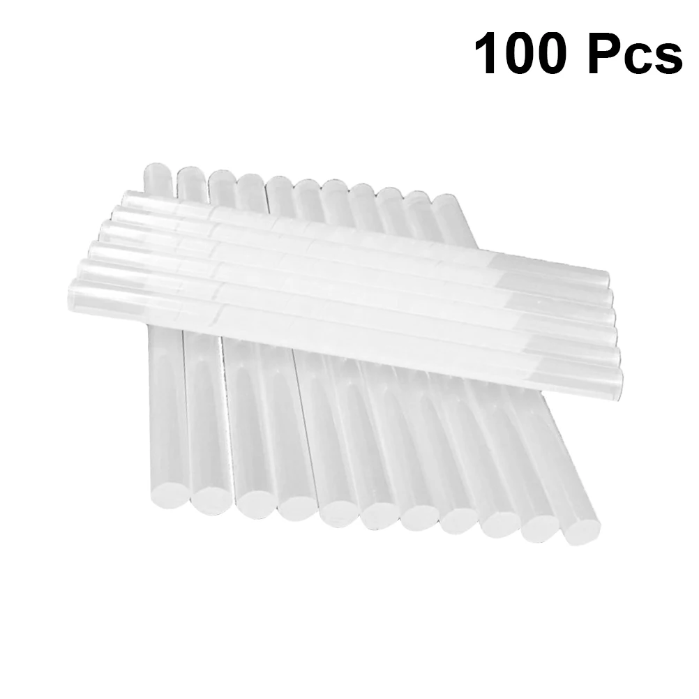 100PCS Hot Melt Klebestift Sticks Reparatur Werkzeug Transparent DIY Kit Kind
