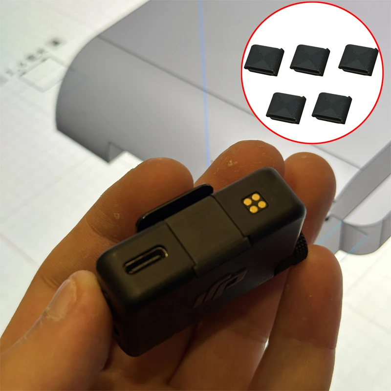 

5PCS Hot Shoe Protection Cover 3D Printed Contact Protective Cap Replacement Accessories for DJI Mic MINI Wireless Microphone
