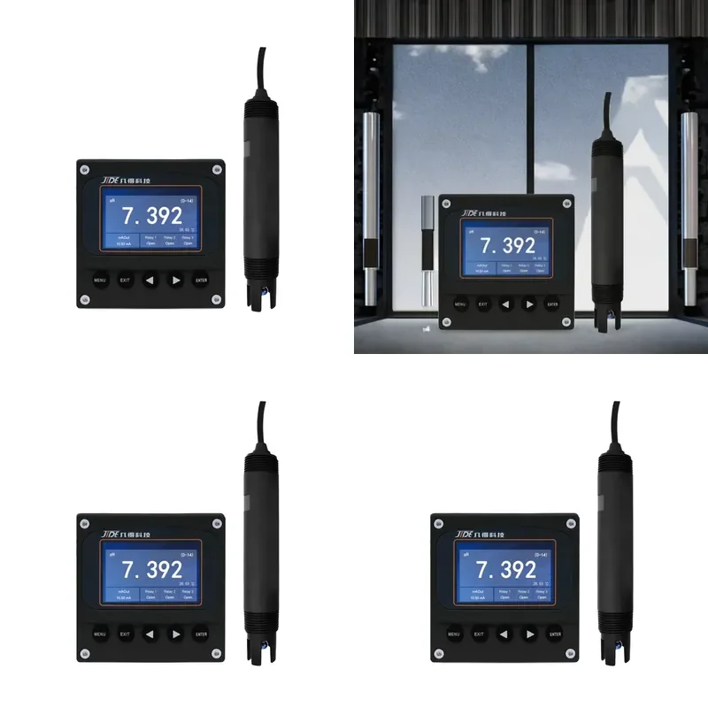 Industrial pH Meter Sensor Probes for Water Treatment Monitoring pH Electrode Emitters
