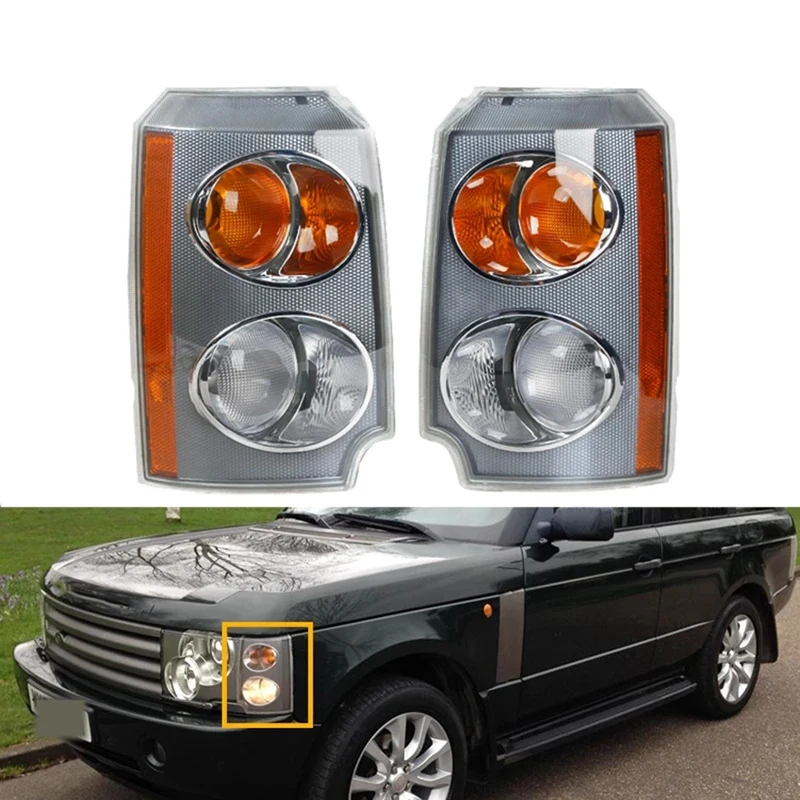 Auto Hoek Licht Zijrichtingaanwijzer Voor Land Rover Range Rover L322 2003-2005 Koplamp Vooraan