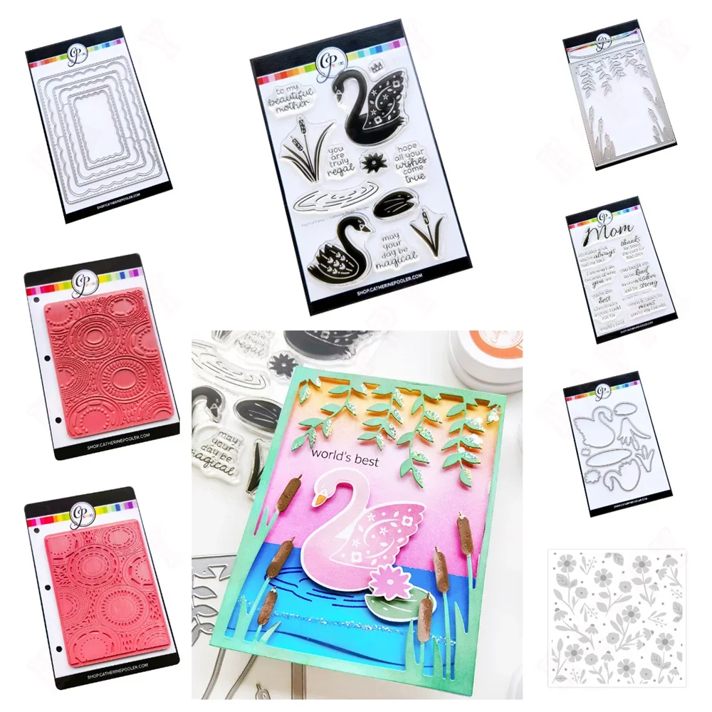 

Flight of Fancy Dies Metal Cutting Dies Stamps Stencil For ScrapbookING Diary Decoration Embossing Template DIY Card 2025 New