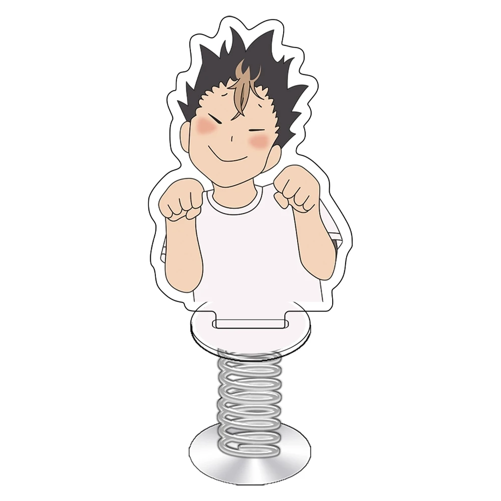 Anime Haikyuu!! Shoyo Hinata Yu Nishinoya Ryunosuke Tanaka Cosplay Acrylic  Standing Sign The Hokey Pokey Ambitus Gift