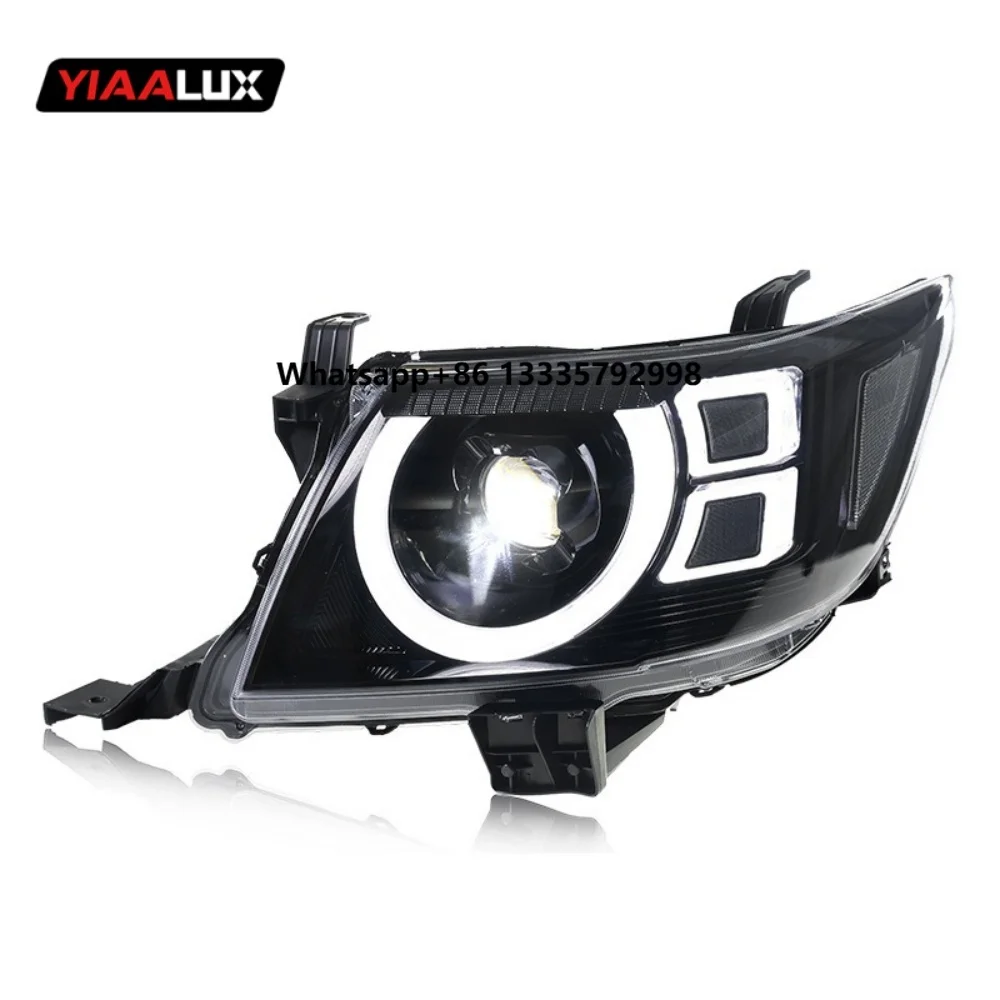 

Car Lights for Toyota Hilux Vigo Headlight 2012-2014 LED Headlights Signals Auto Accessories Daytime Running Lights