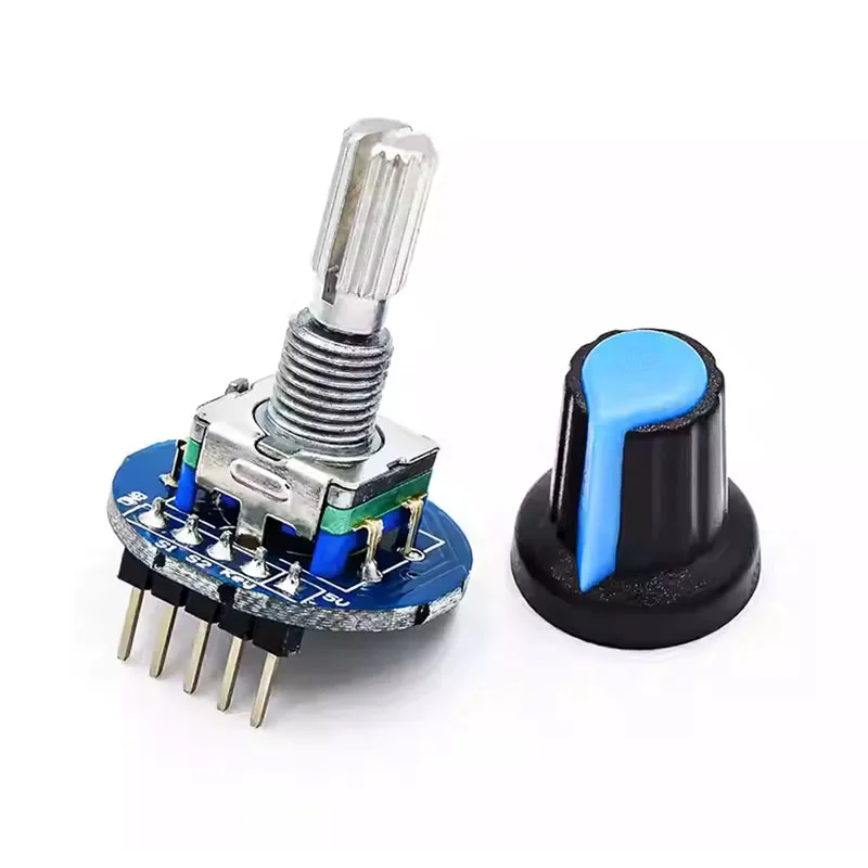 Модуль-поворотного-энкодера-для-arduino-brick-sensor-development-круглая-крышка-вращающегося-потенциометра-звука-ec11