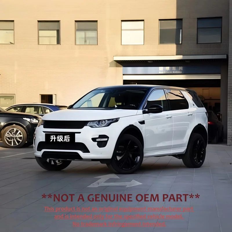 For Land Discovery Sport 2015‑2019 Black Pack Body Kit Front Grille Body Trim Exterior Modification Accessories