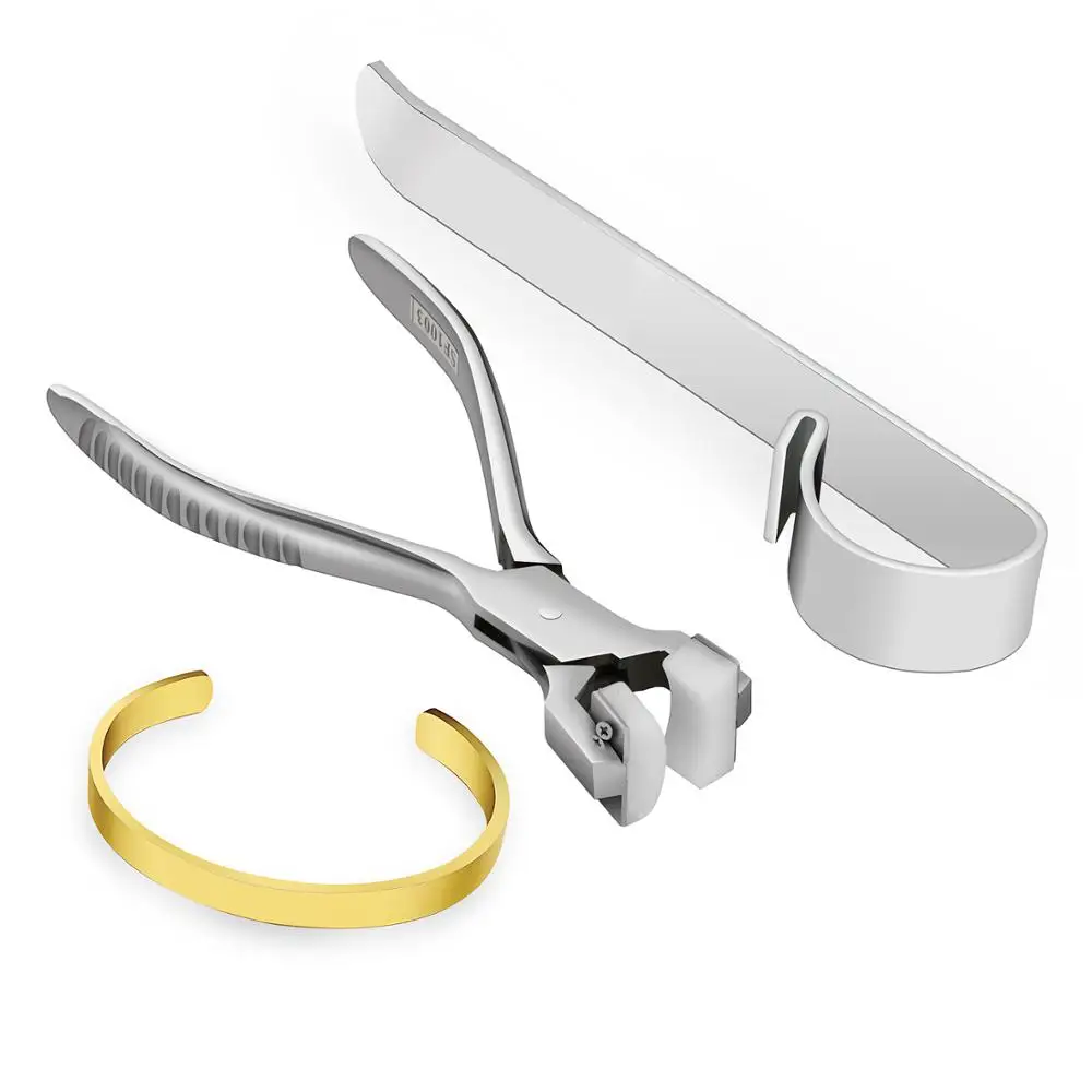 

Cuff Bangles Ring Making Tools Set Plier Curved Stainless Steel Materials Mater Machine Easily Bend the Bracelet Jewelry Making