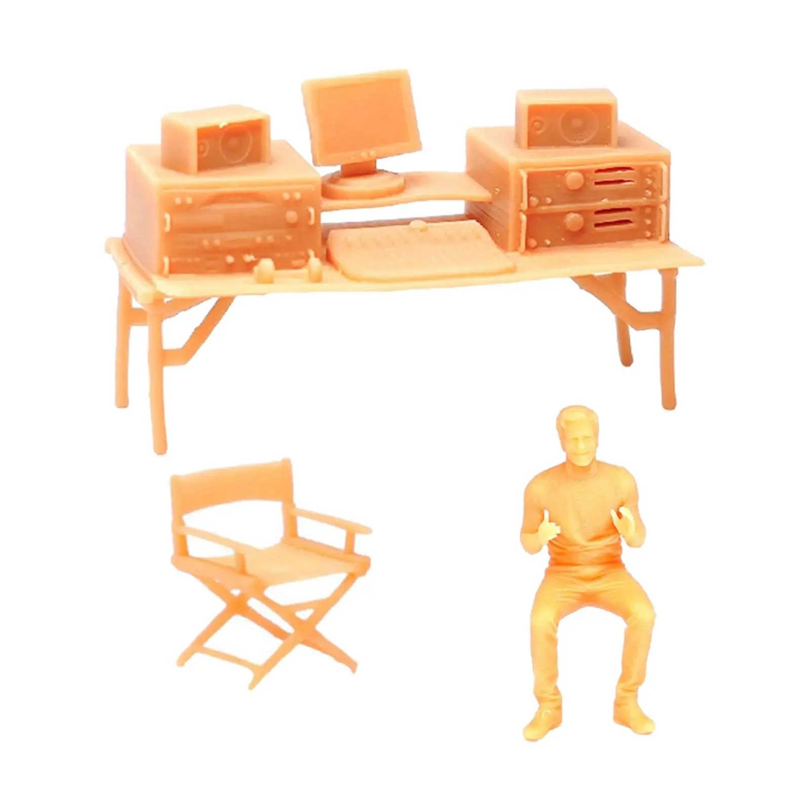 Resina 1:64 Pessoas Estatuetas Pessoas Minúsculas Mini Pessoas Modelo para Diorama DIY Cena