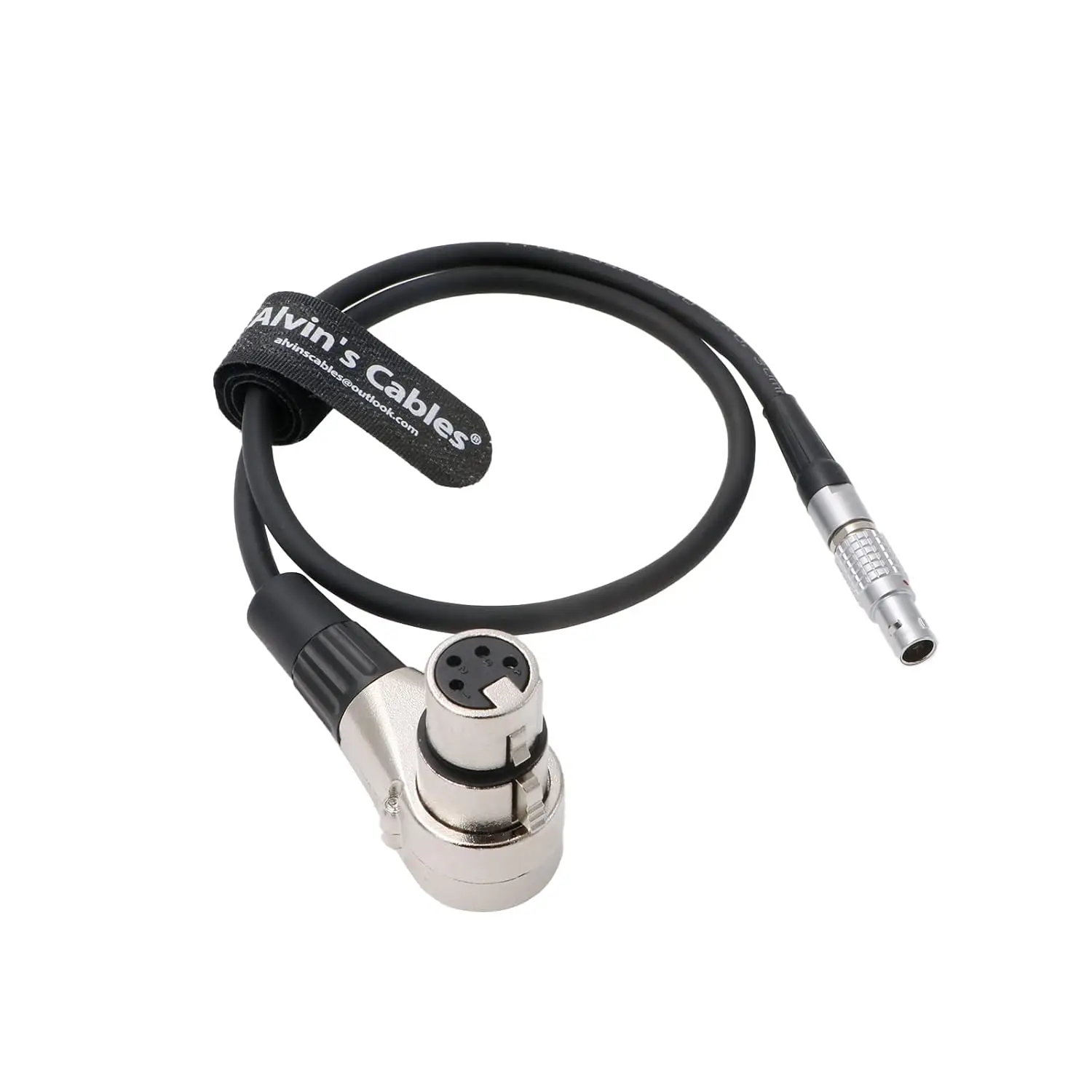 

Alvin's Cables Power-Cable for BlackMagic-Ursa from Tiltamax-T6-Stabilizer 14.8V 4-Pin Male to XLR-4-Pin Female