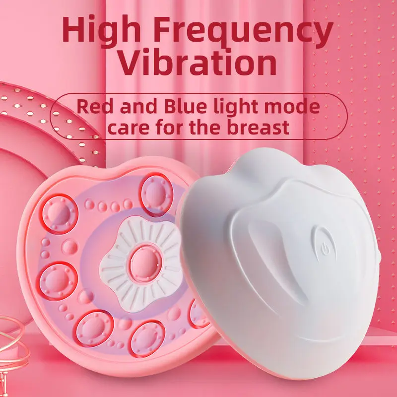 Enlarge Women Breast Massage Machine Chest Cup Enhancer Enlargement Massager Bra Patches Electric Muscle Stimulator