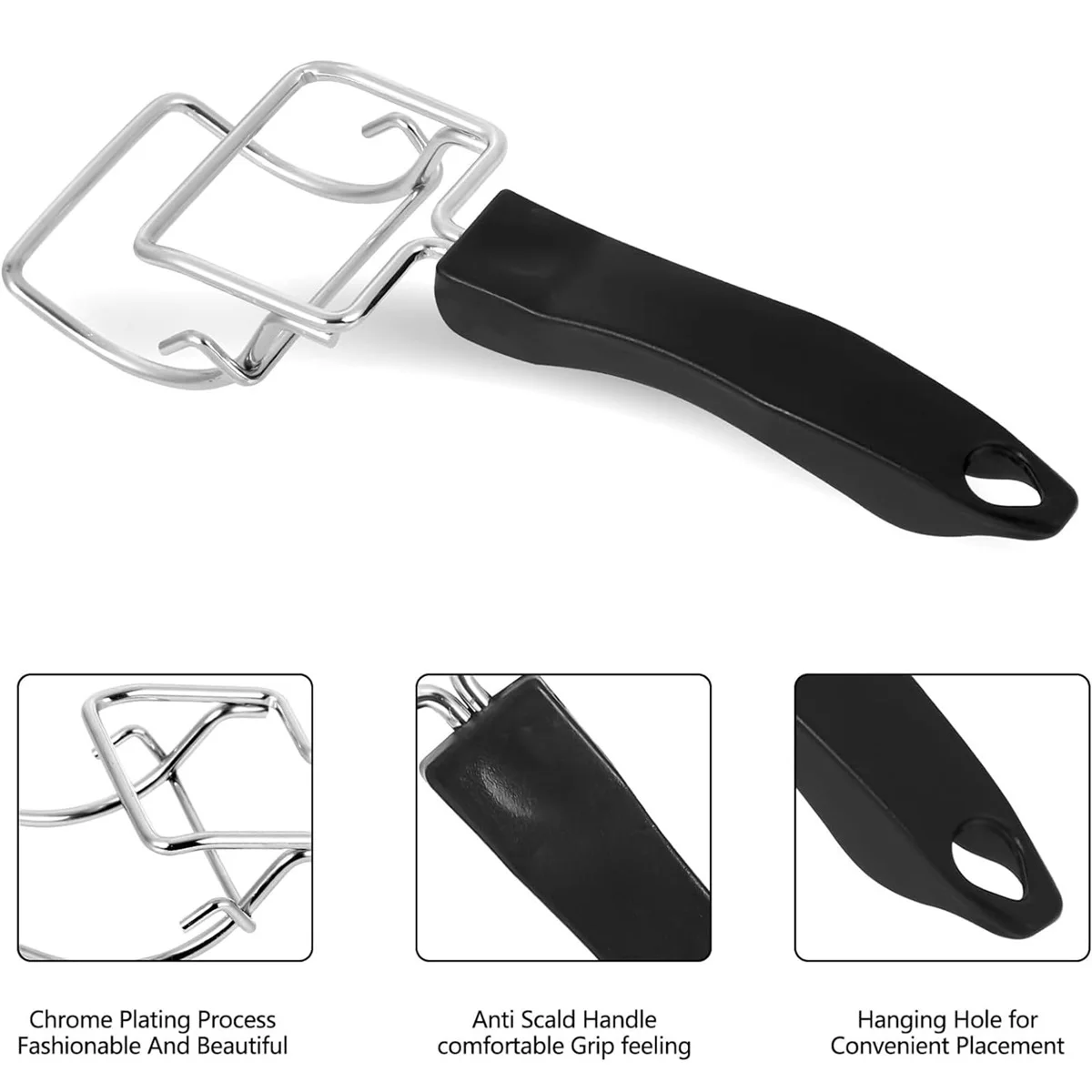 

1pcs Oven Tray Clip Extractor Grills Extractor Oven Rack Push Tool With Handle For Tray Oven Grills Clip For Outdoor Camping