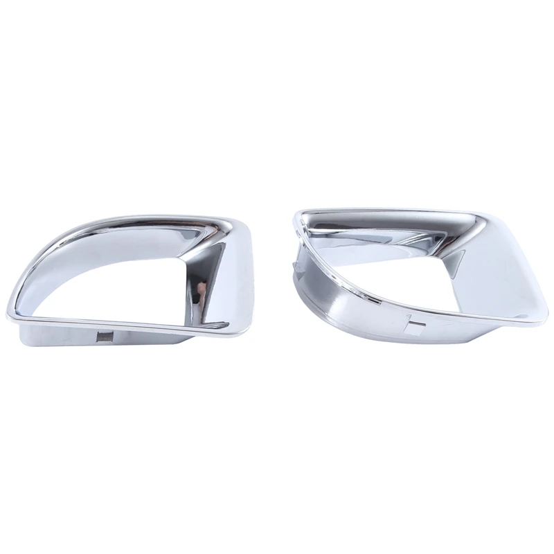 For BMW Mini R55 R56 R57 R58 R59 JCW S New Front Air Duct Frame Chrome 1 Pair Set 51117255119 51117255120 Parts