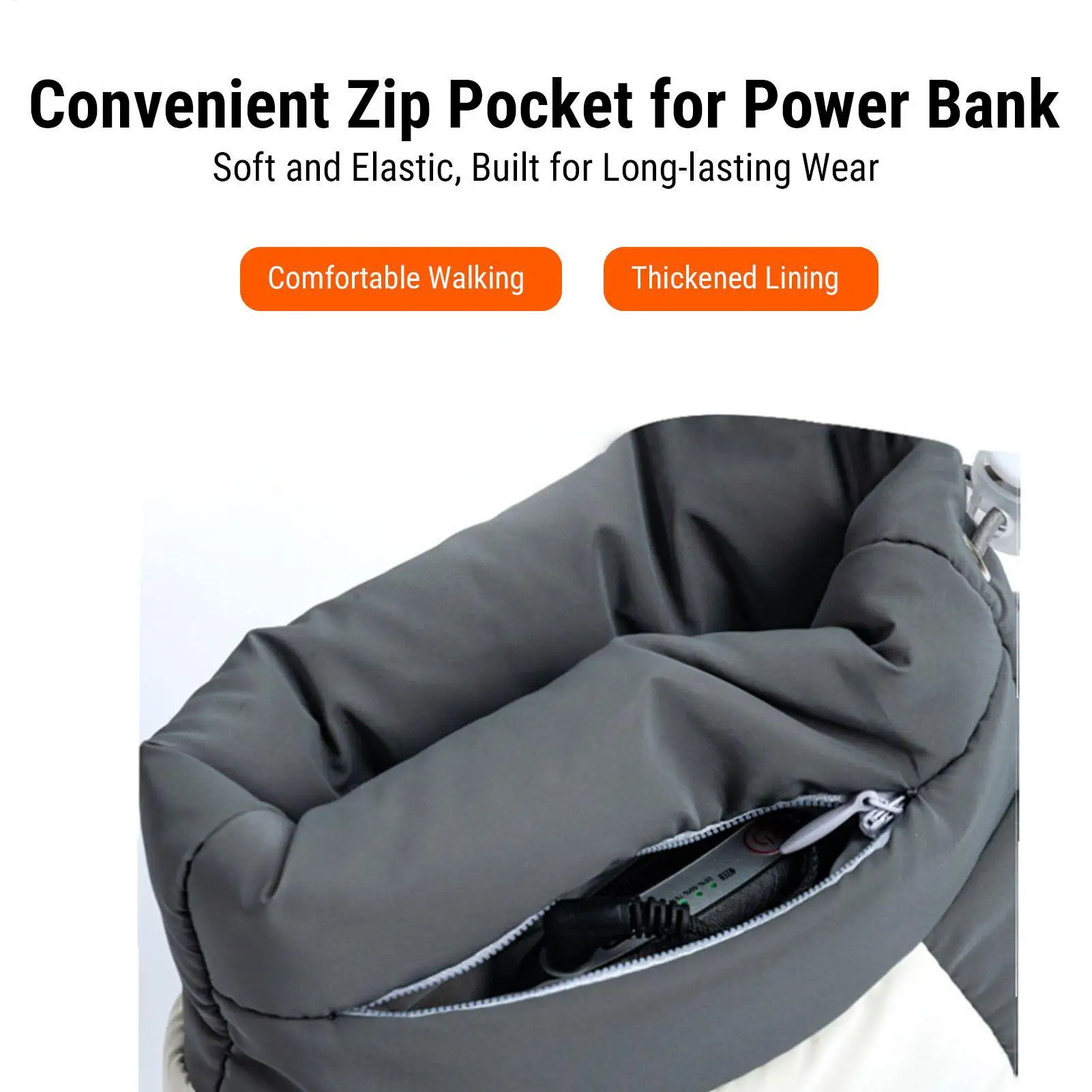 

Electric Heated Slippers USB Heating Shoes Winter Warming Supplies for Camping Hunting Christmas Travel Floor Autumn Hiking