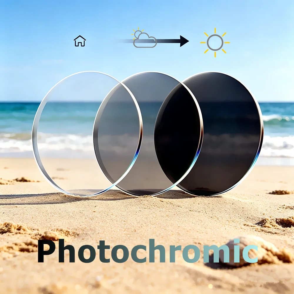 YONGLAN Titanium Rimless Eyeglasses Prescription Glasses Optical Lenses Myopia Hyperopia Reading Eyewear Customized Progressive - view 6