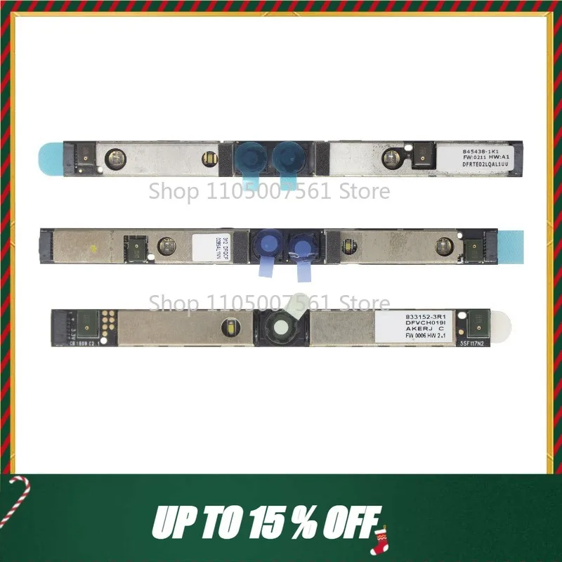 Módulo de Cámara Web Dual con Sensor IR para HP ENVY X360 15AQ 15AR 17U, Repuesto Compatible para Portátil