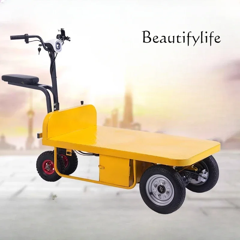 

LXCamion elettrico a pianale che inverte il cantiere dell'asino che tira il trasportatore di verdure con serra per camion da car
