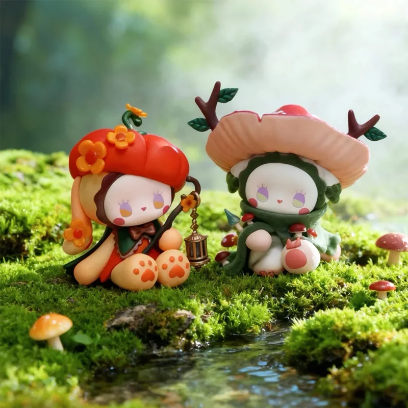 EMMA سر الغابات بيرفوني ديسكفري سلسلة صندوق أعمى العصرية إيما دمية صندوق غامض الفتيات اللعب جمع مفاجأة الديكور الهدايا