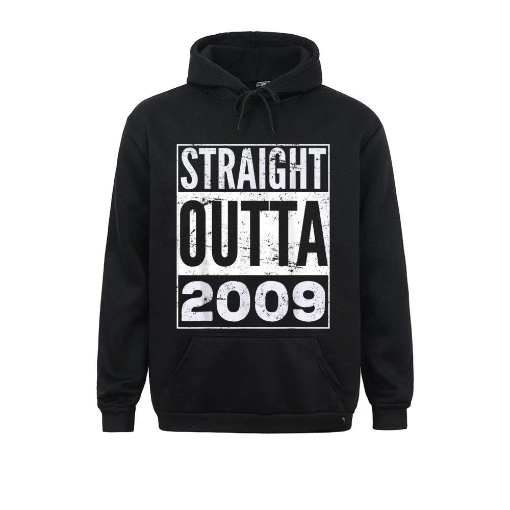 Printed On Sweatshirts For Women Winter Autumn Hoodies Crazy Sportswears Cheap Straight Outta 2009 Funny Birthday Gift Hoodie