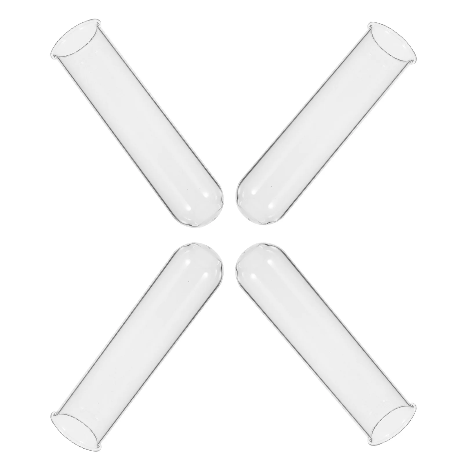 

4Pcs Hydroponic Planter Bottle Glass Test Tube Vase Clear Floral Propagation Station for Plant Growth Test Tube Vase