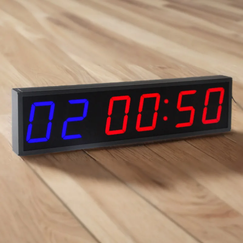 

CHEETIE CP50C Extra Large 6 Digit Wall Mounted Digital Gym Wall Clocks Timer with Remote Control