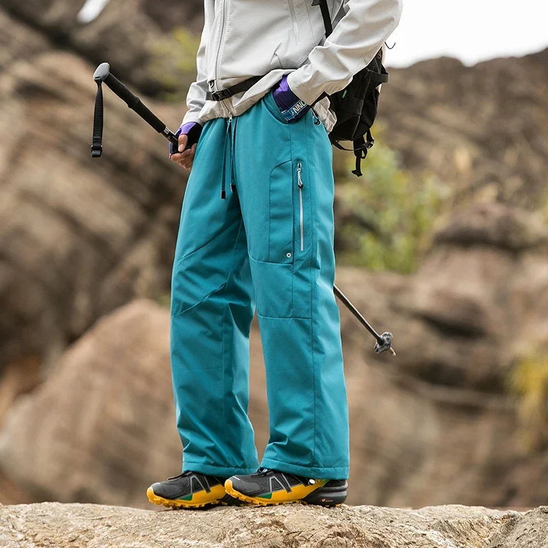 

Man Women Jogger Sweatpants Men Loose Casual Outdoor Fashion Loose Casual Quilted Thicken Sports Cargo Pants Cityboy Trousers