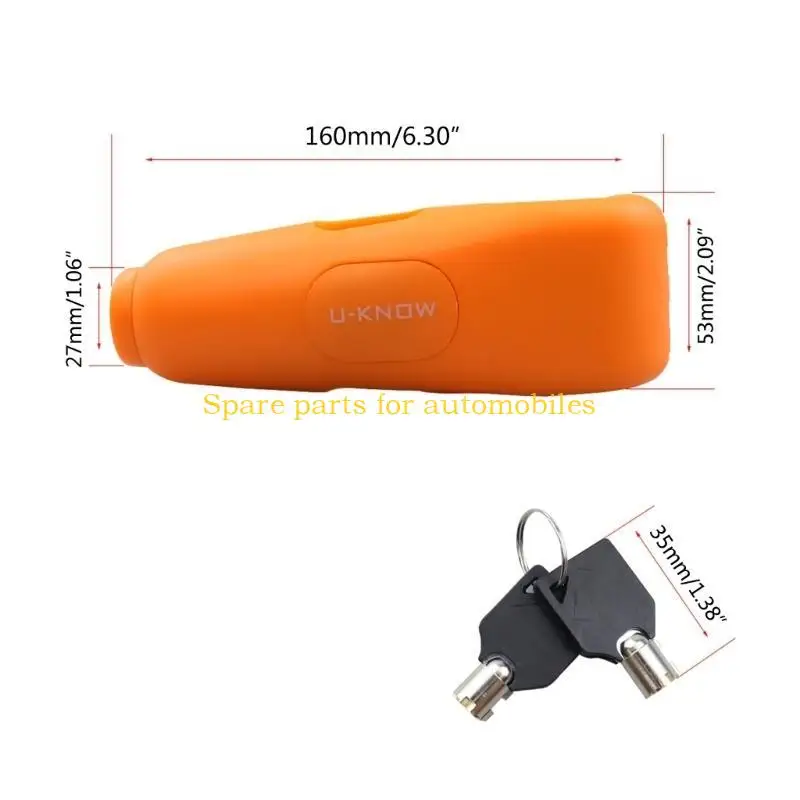 H58F мотоциклетный замок, ручка дроссельной заслонки, противоугонный замок, прочный тормозной рычаг, предохранительный замок,