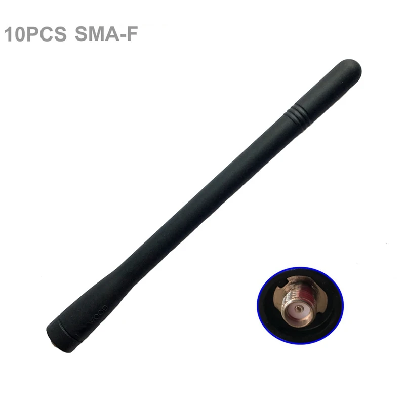 20Pcs TK-2207G VHF 136-174Mhz Antenna SMA Female For Kenwood TK2217 TK2107
