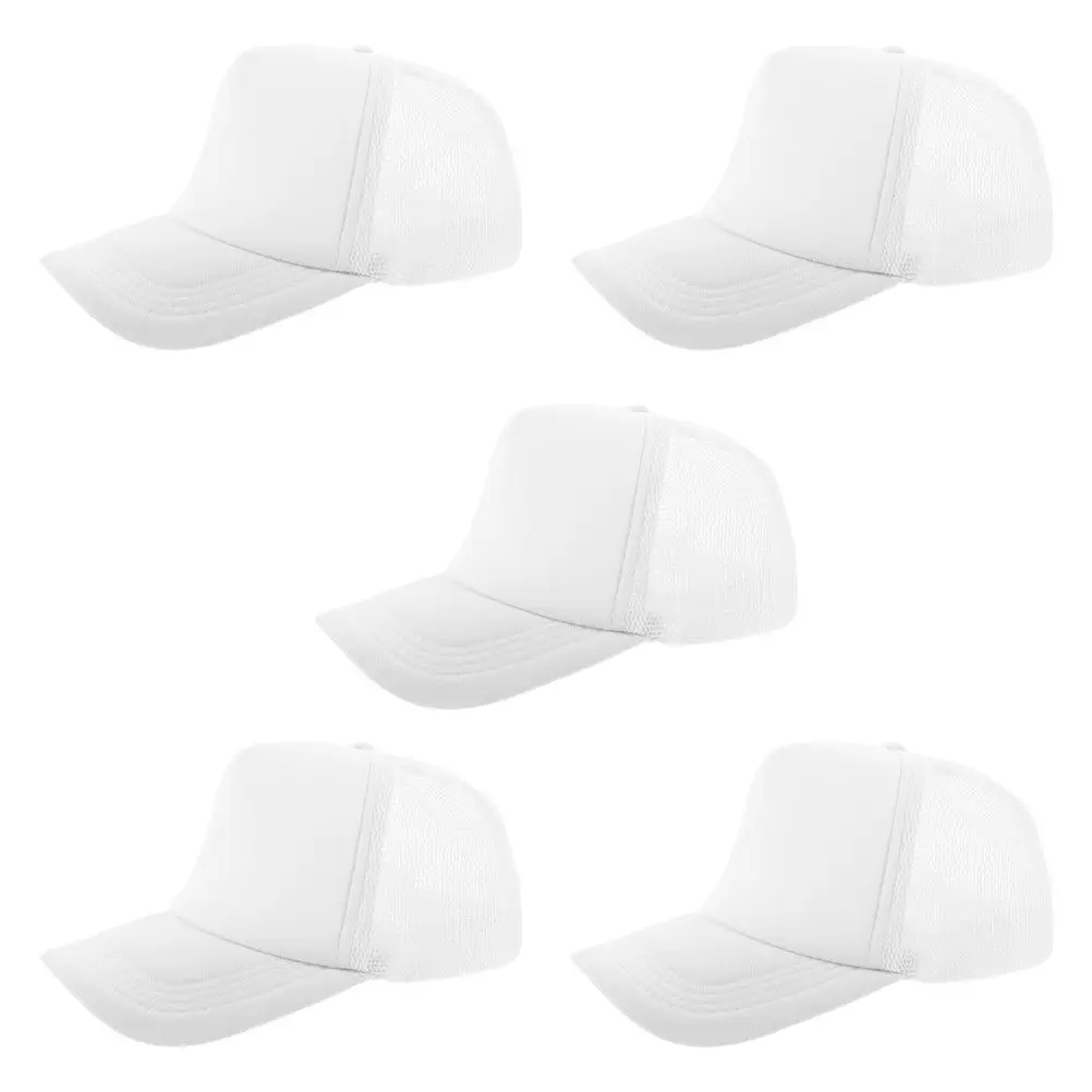 5 Buah Topi Baseball Jaring Po - Hat Sublimation Blank ulasan dan harga