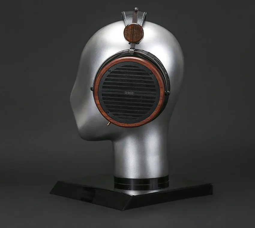MUSIC MASTER 108 مللي متر 900 مقاومة عالية 200 أوم مستو مزدوج الجريان Hifi الموسيقى سماعة رأس خشبية PK HD800 HE1000 LCD3