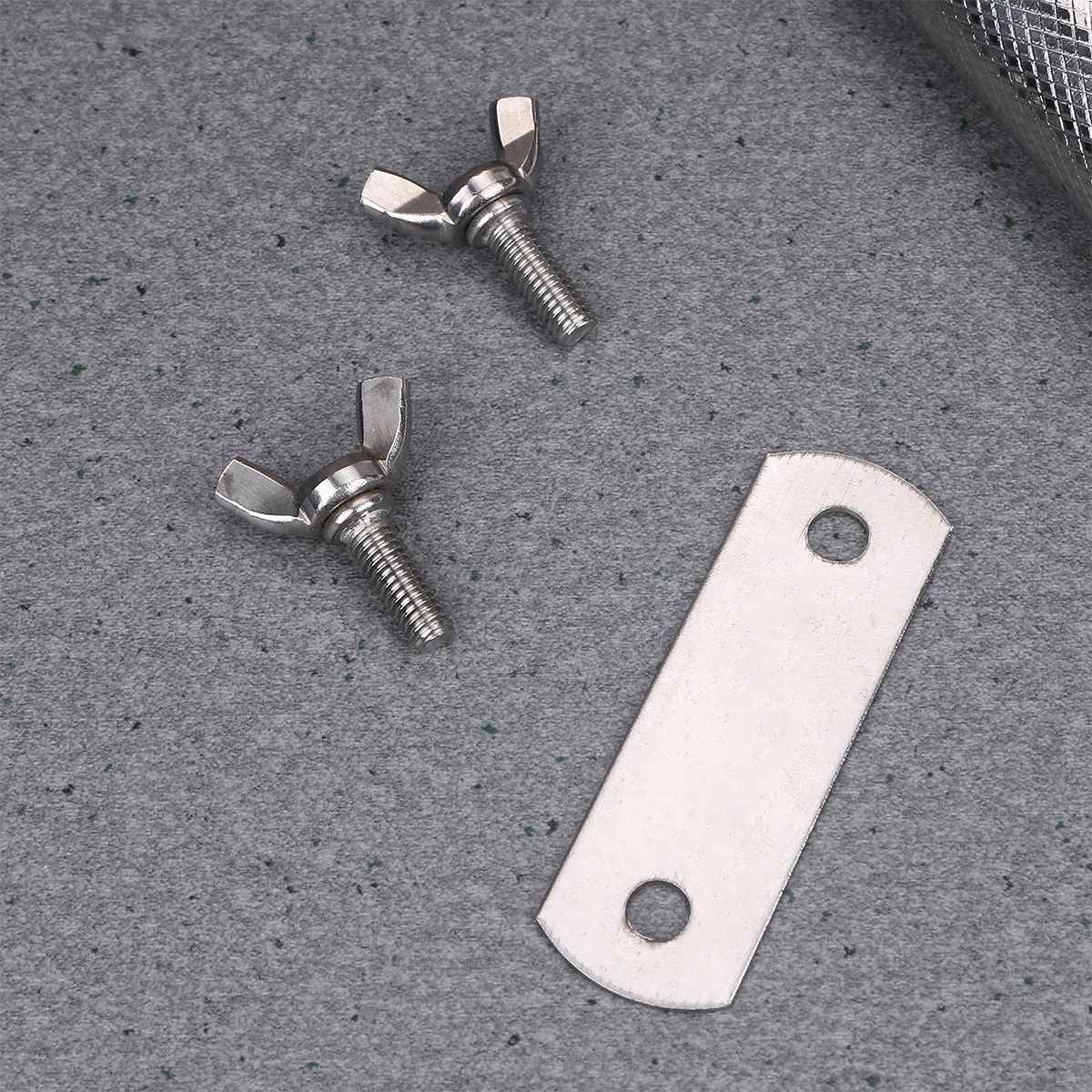 

Stainless Steel Bird Perch Grind Claw Stand 25X2.5Cm Silver Durable Molar Stick Cage Accessories Play Rest Spot Easy Install